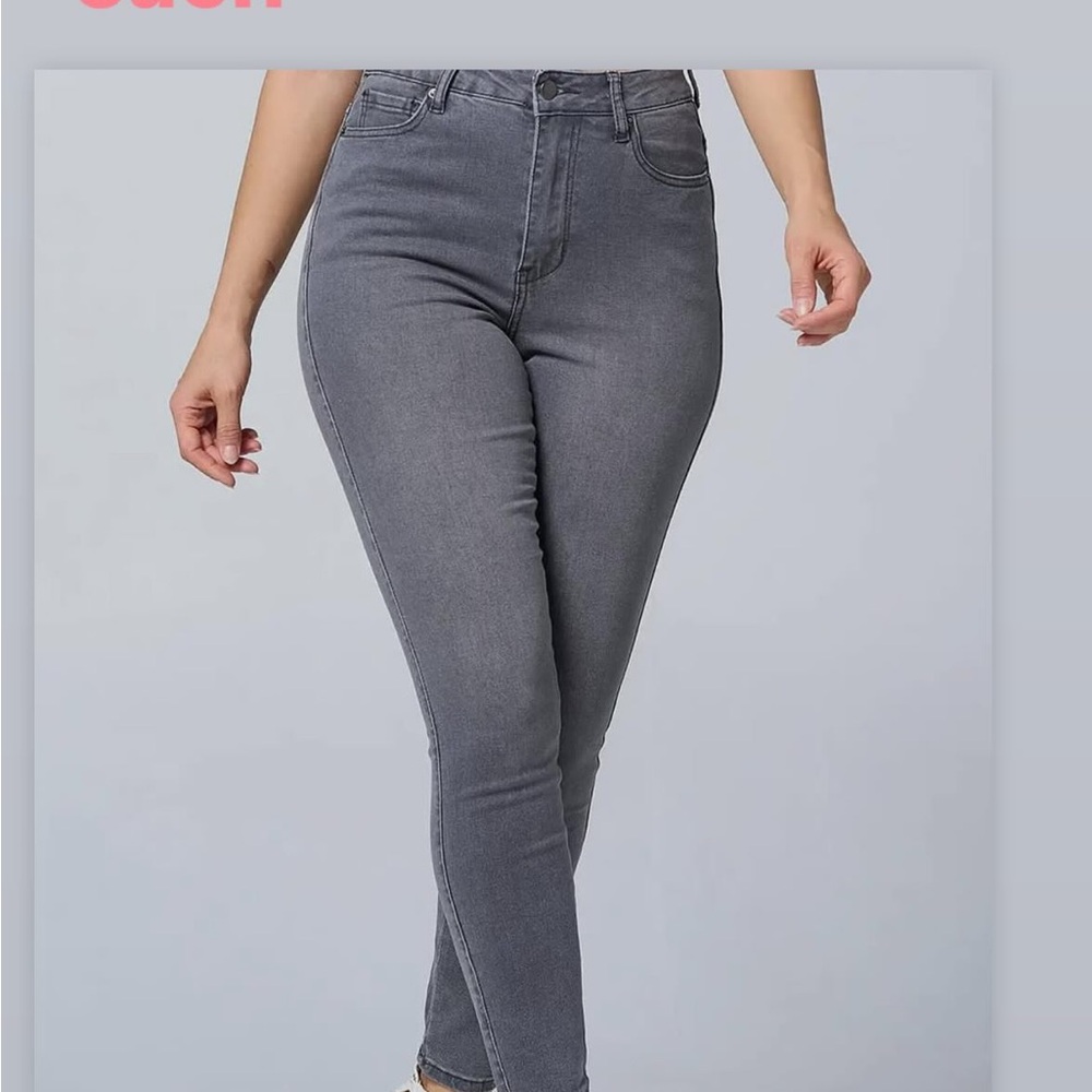 Women's Gray Jeans